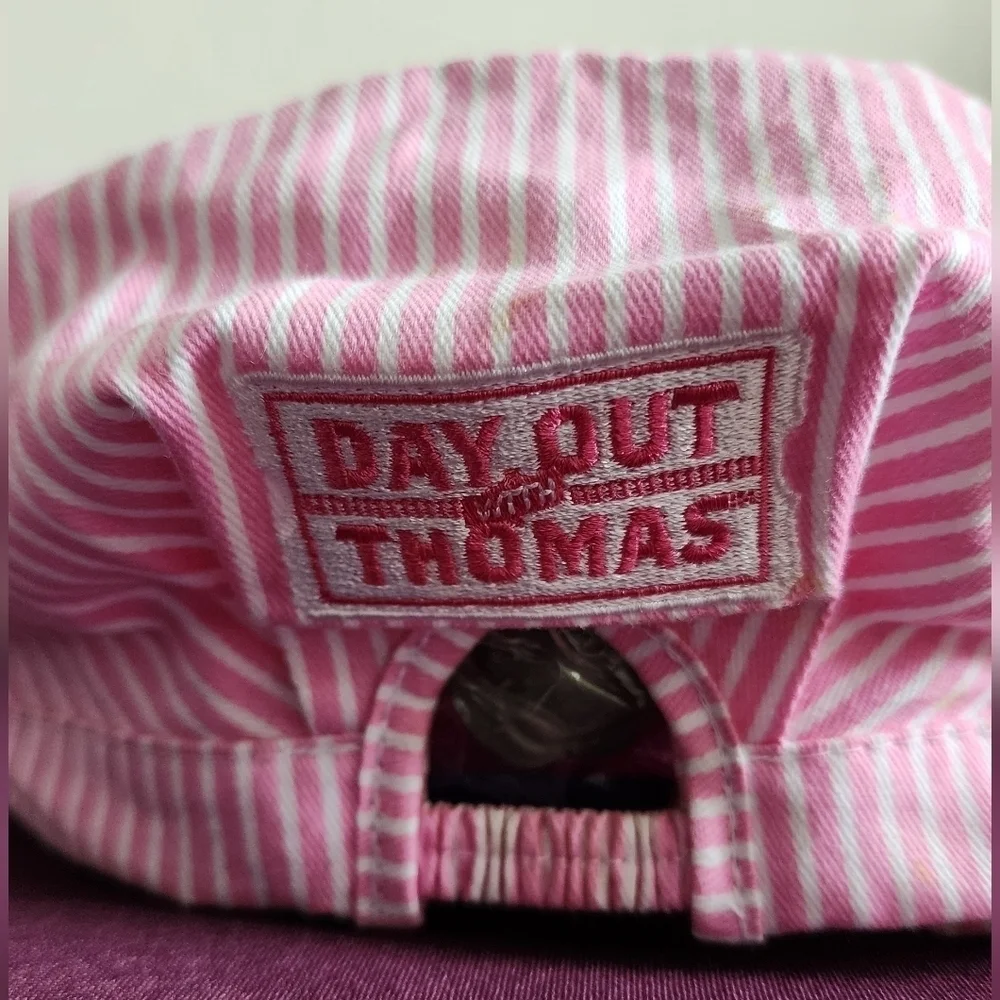 Thomas The Tank Engine Kids Train Cap One Size Fits Most Authentic Patches Pink